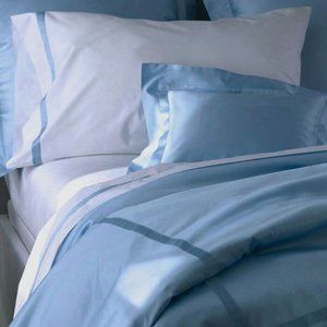 Luxurious Matouk Nocturne Duvet in Charcoal, King Size